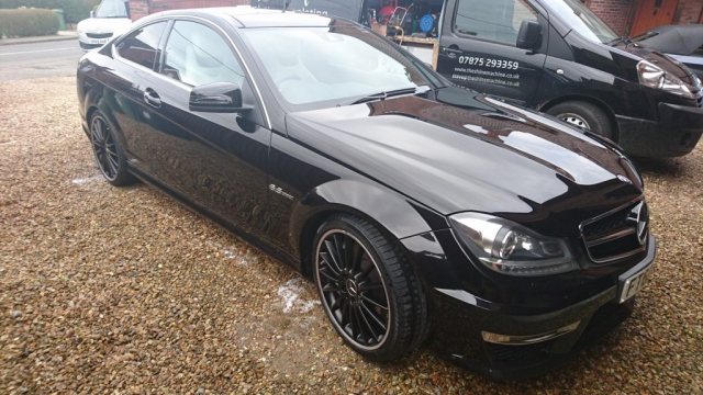 Mercedes C63 front